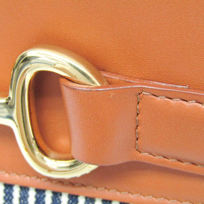 Celine Canvas Brown Shoulder Bags