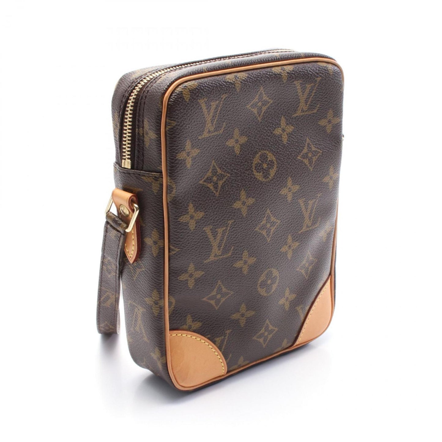 Louis Vuitton Coated Canvas Brown Shoulder Bags