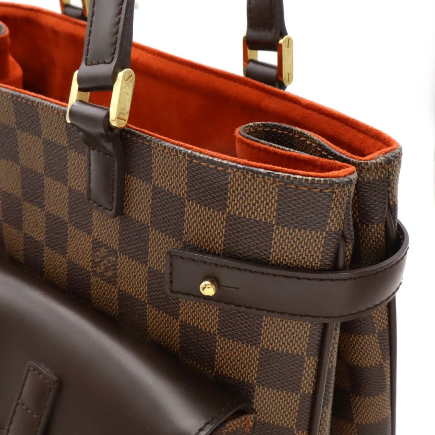 Louis Vuitton Pvc Brown Shoulder Bags