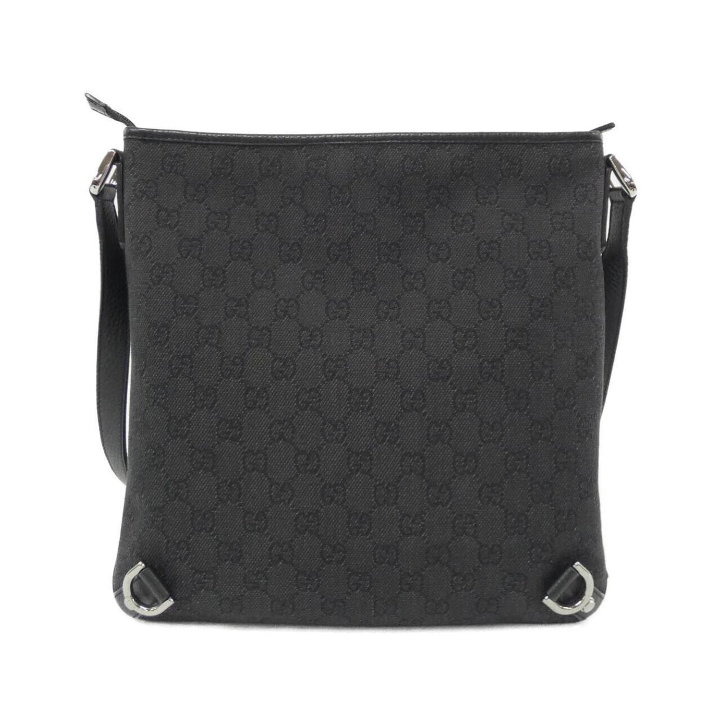 Gucci Denim Black Shoulder Bags