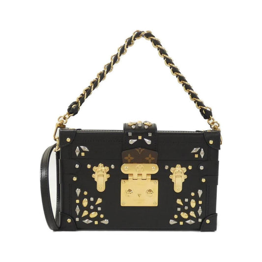Louis Vuitton Coated Canvas Black Shoulder Bags