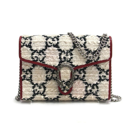 Gucci Tweed Black Clutch Bags
