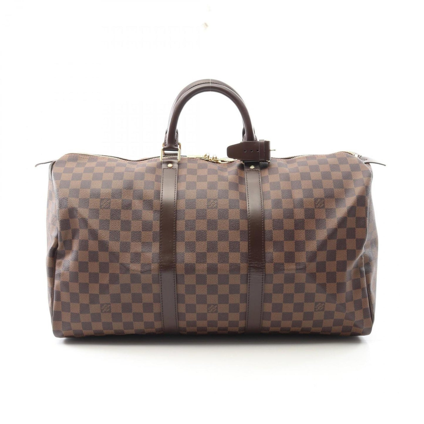 Louis Vuitton Coated Canvas Brown Travel Bags