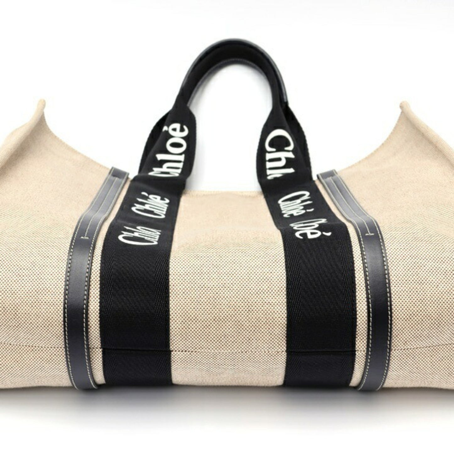 Chloé Canvas Black Tote Bags