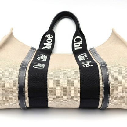 Chloé Canvas Black Tote Bags