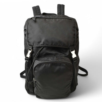 Prada Nylon Black Backpacks