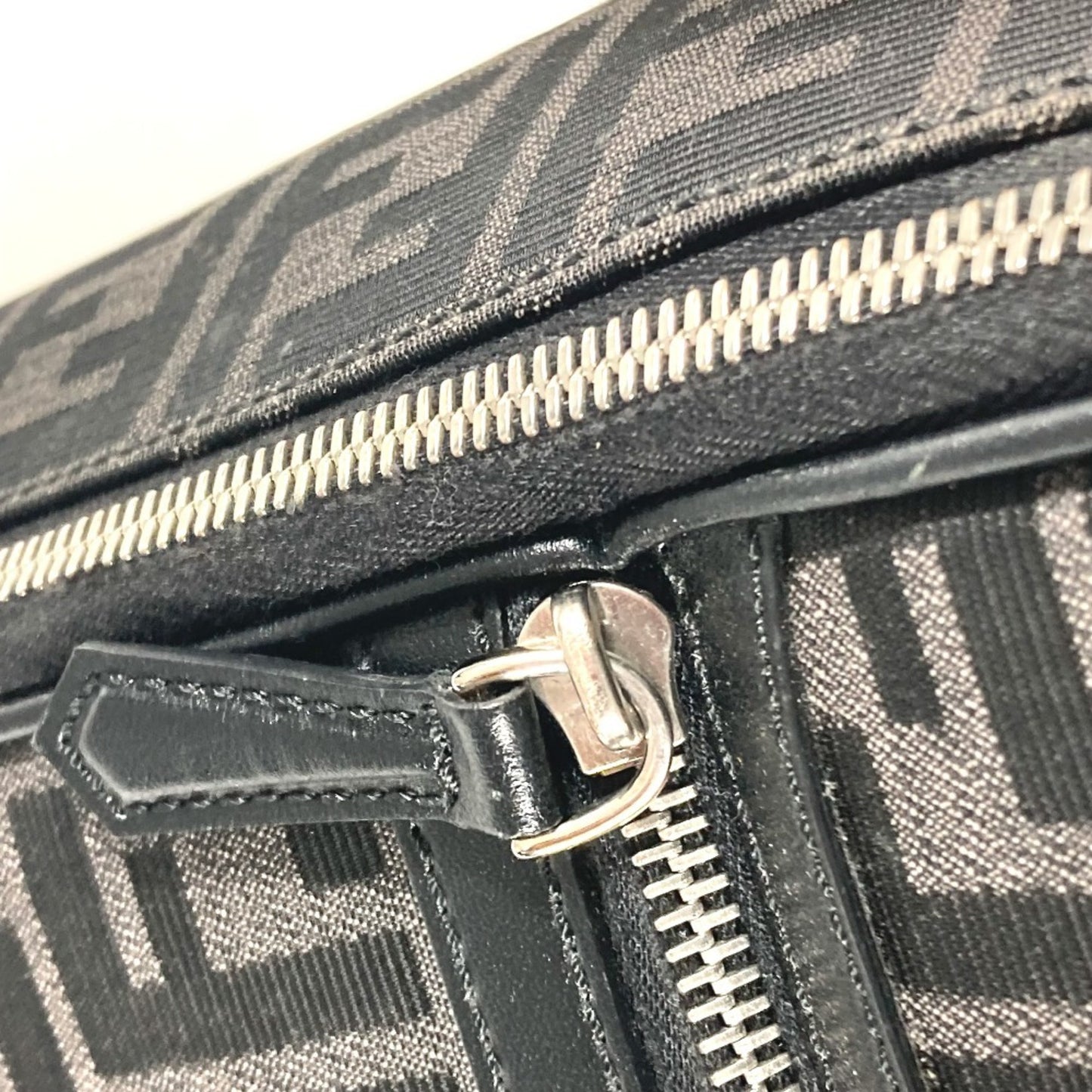 Fendi Canvas Black Backpacks