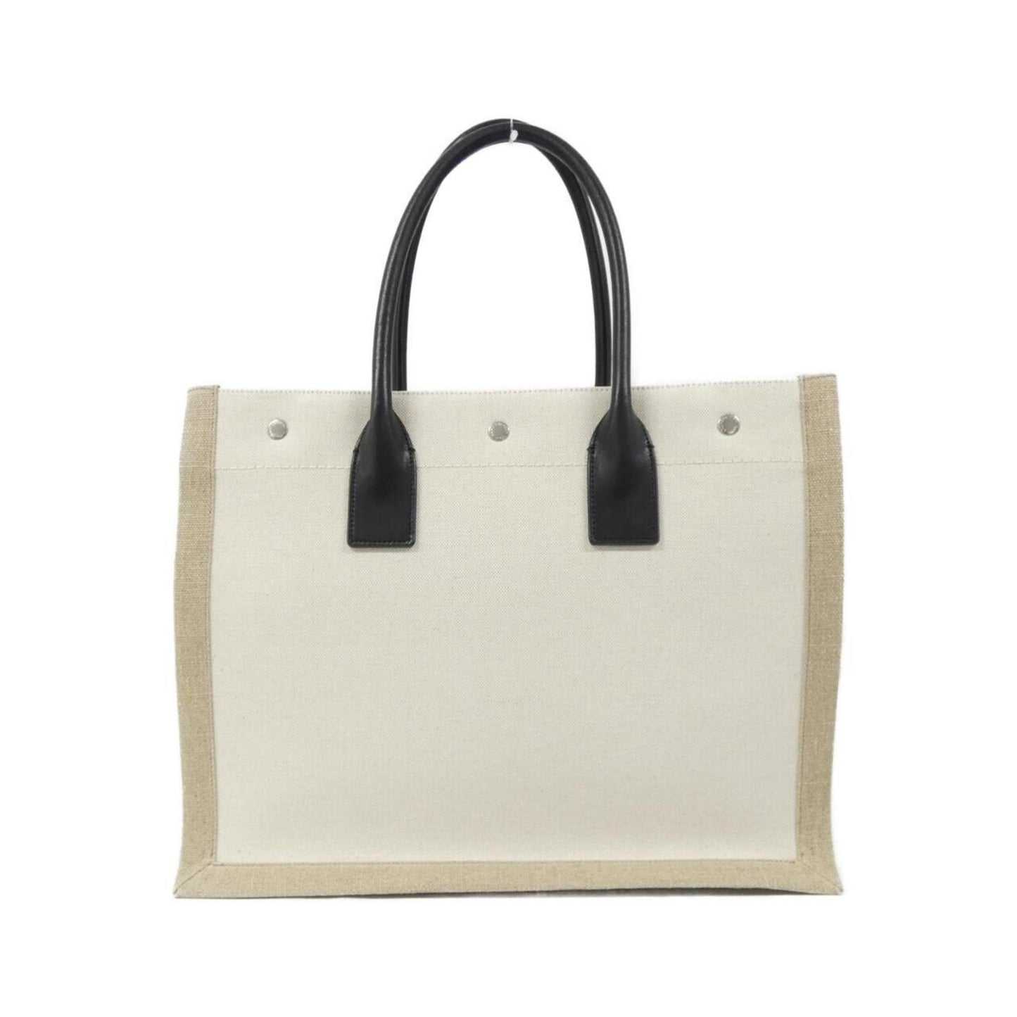 Saint Laurent Linen Black Handbags