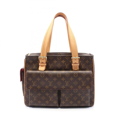 Louis Vuitton Coated Canvas Brown Handbags