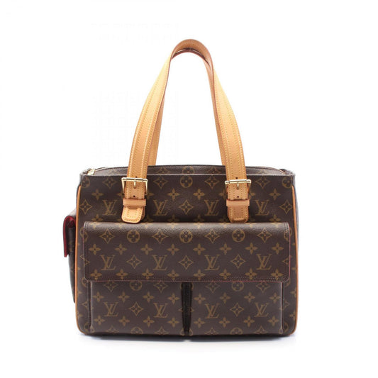 Louis Vuitton Coated Canvas Brown Handbags