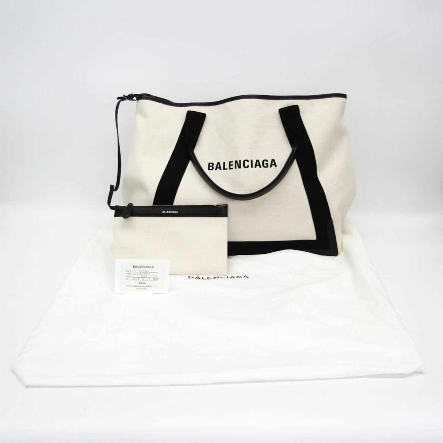 Balenciaga Canvas Black Handbags