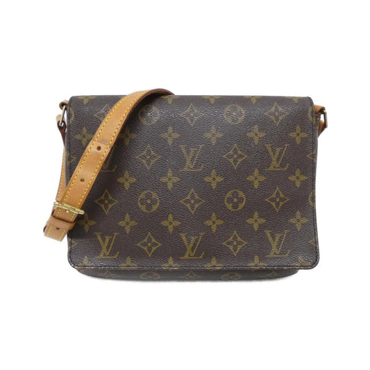 Louis Vuitton Coated Canvas Brown Shoulder Bags