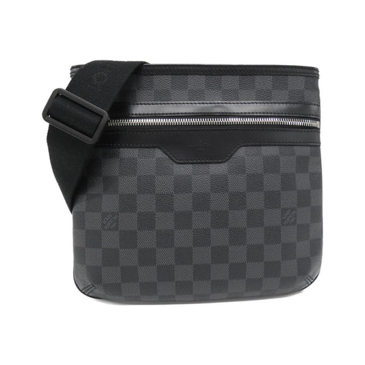 Louis Vuitton Coated Canvas Gray Shoulder Bags