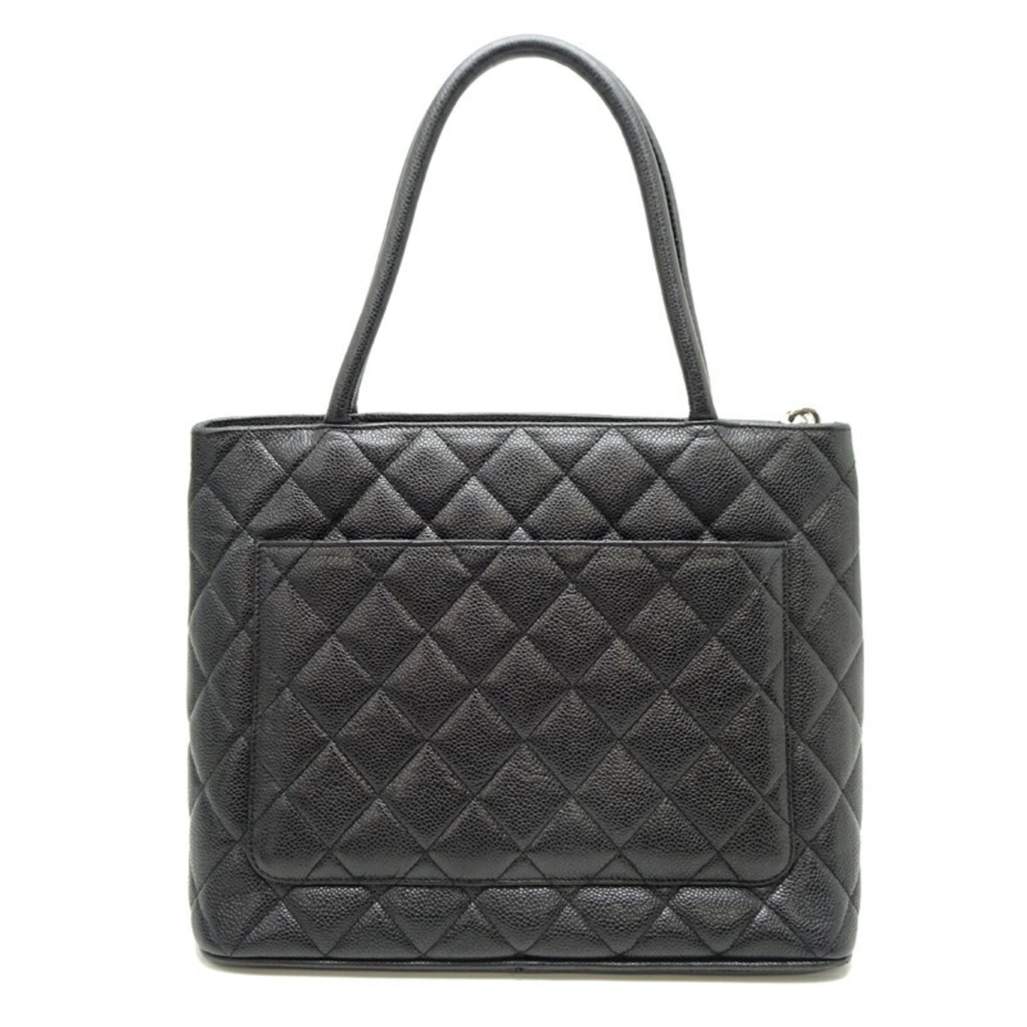 Chanel Calfskin Black Handbags