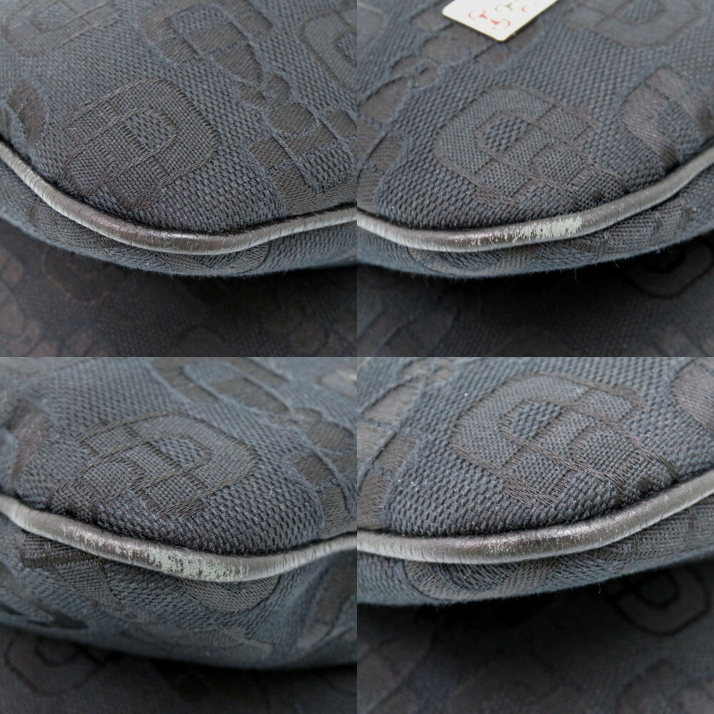 Gucci Canvas Black Shoulder Bags