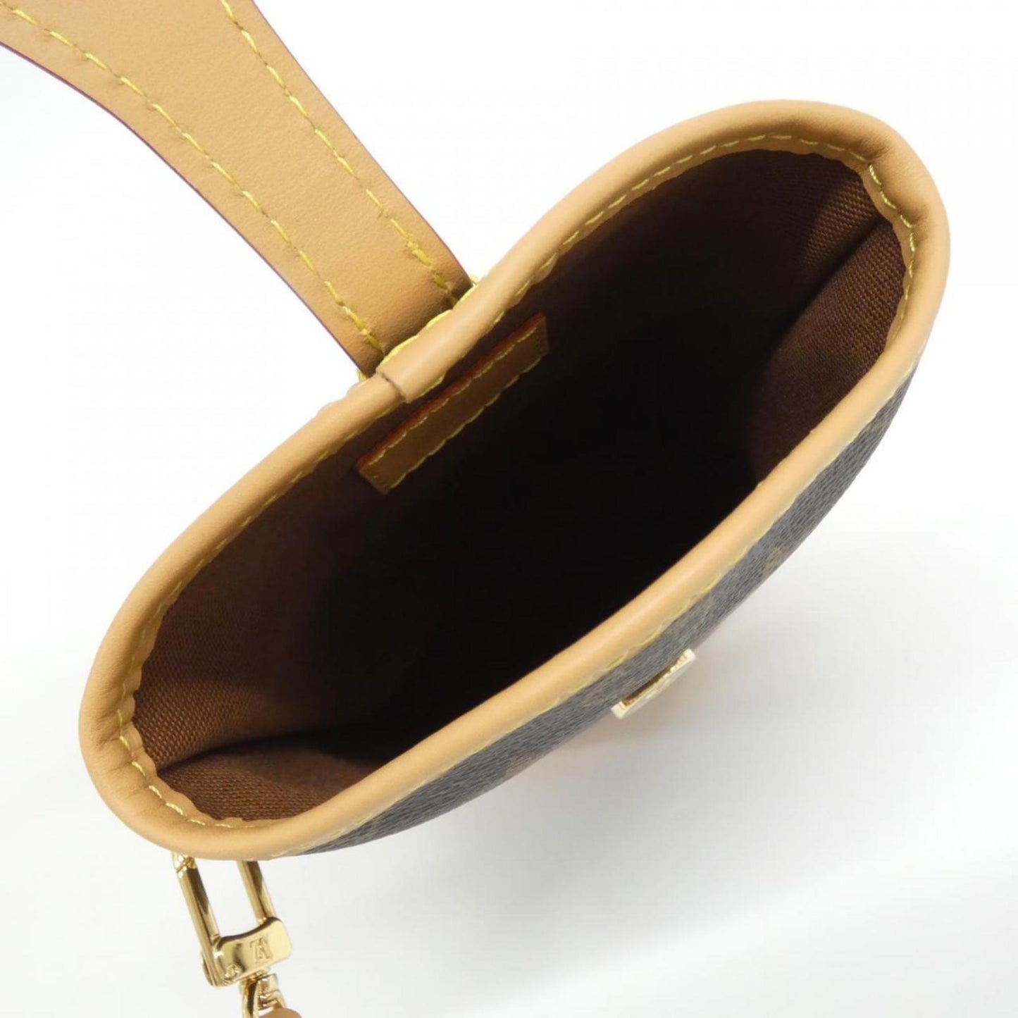 Louis Vuitton Coated Canvas Brown Small Bags