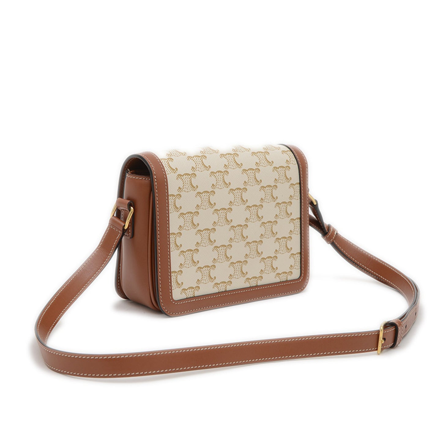 Celine Pvc Brown Shoulder Bags