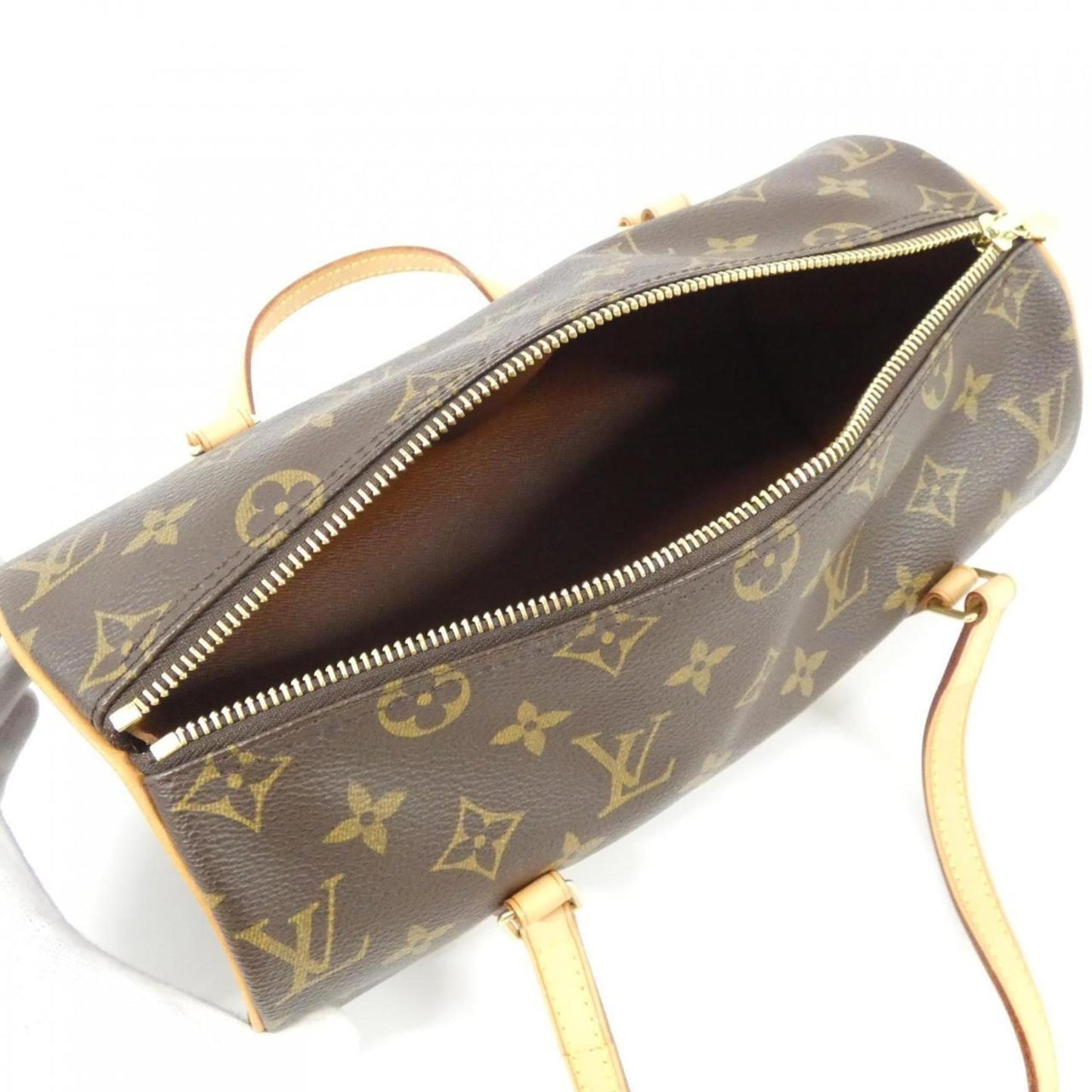 Louis Vuitton Coated Canvas Brown Handbags