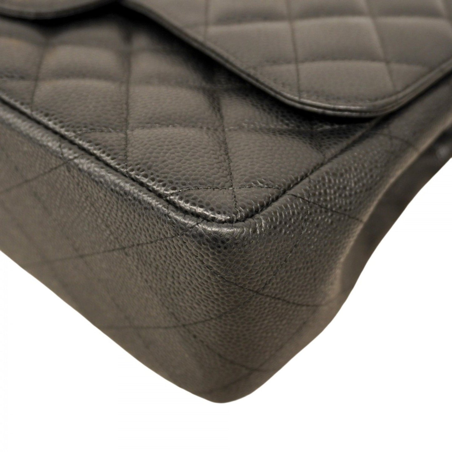 Chanel Calfskin Black Shoulder Bags