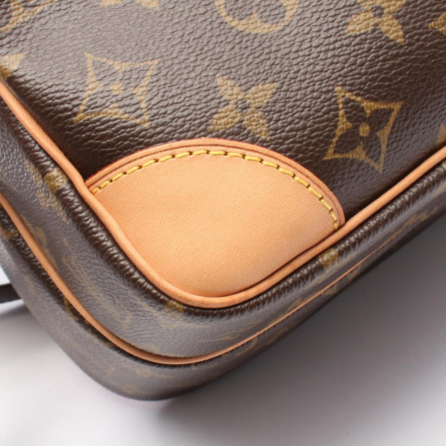 Louis Vuitton Coated Canvas Brown Shoulder Bags