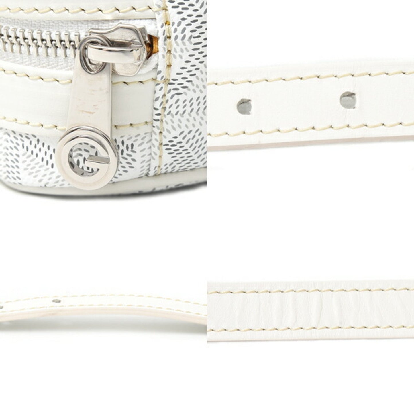 Goyard Pvc White Shoulder Bags