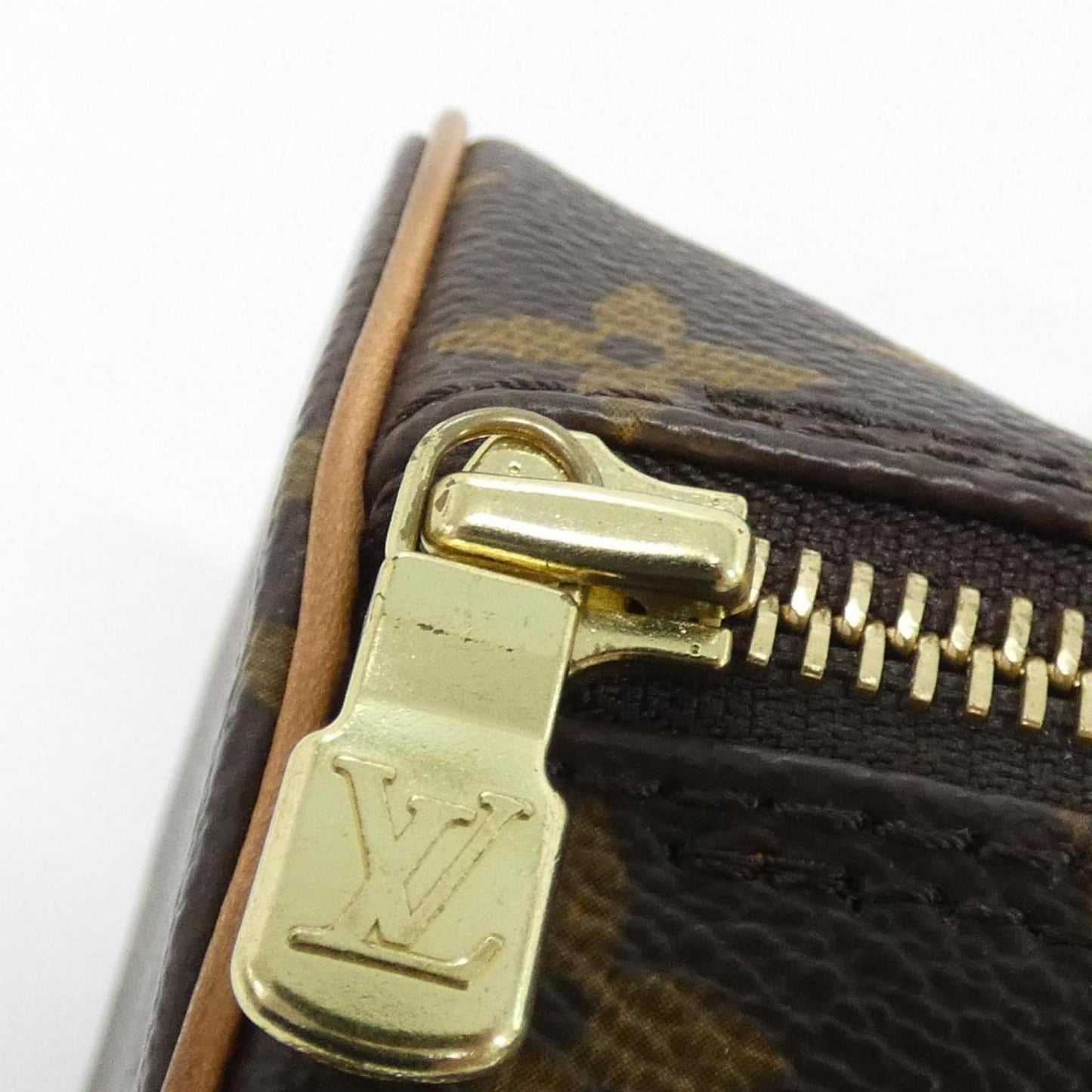 Louis Vuitton Coated Canvas Brown Handbags