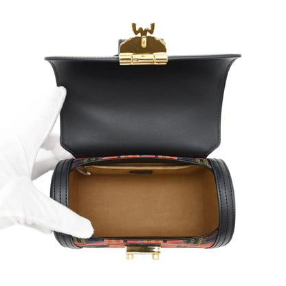 Mcm Canvas Black Handbags