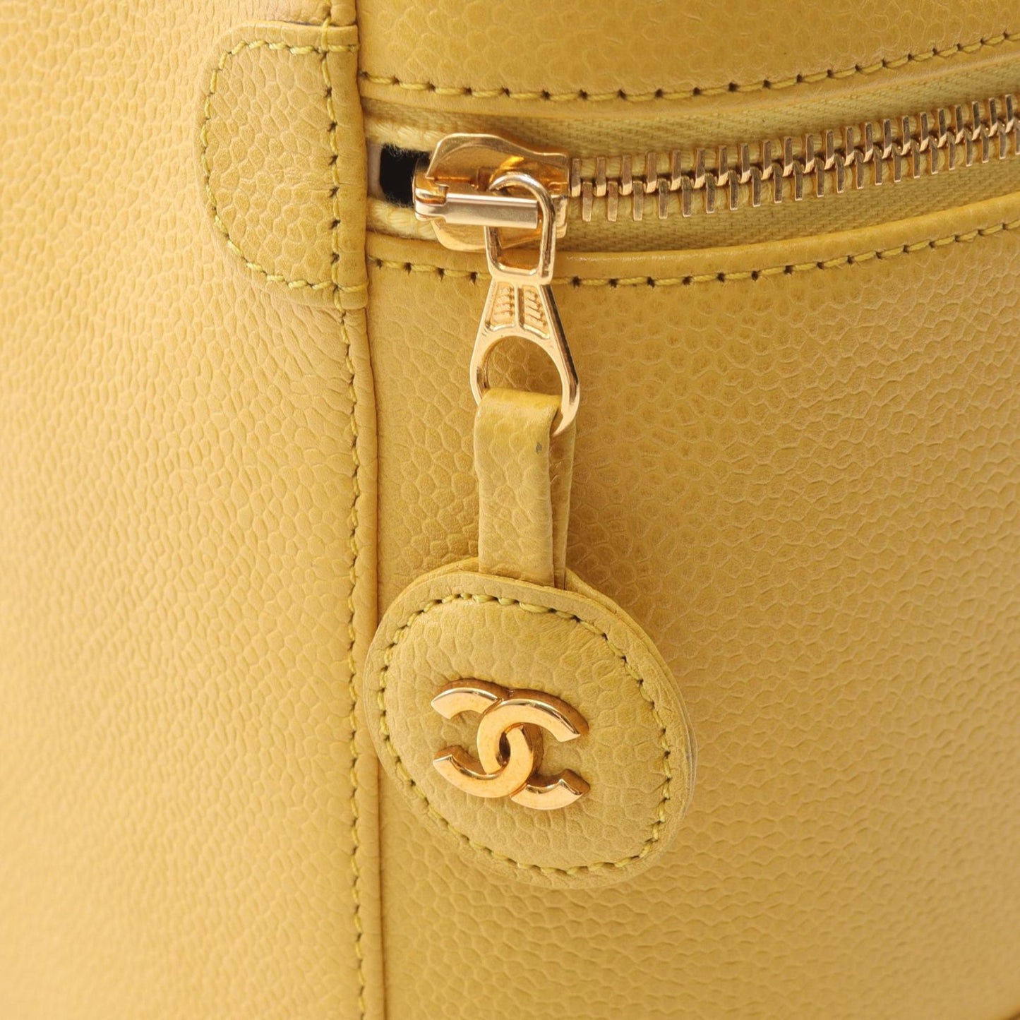 Chanel Calfskin Yellow Handbags