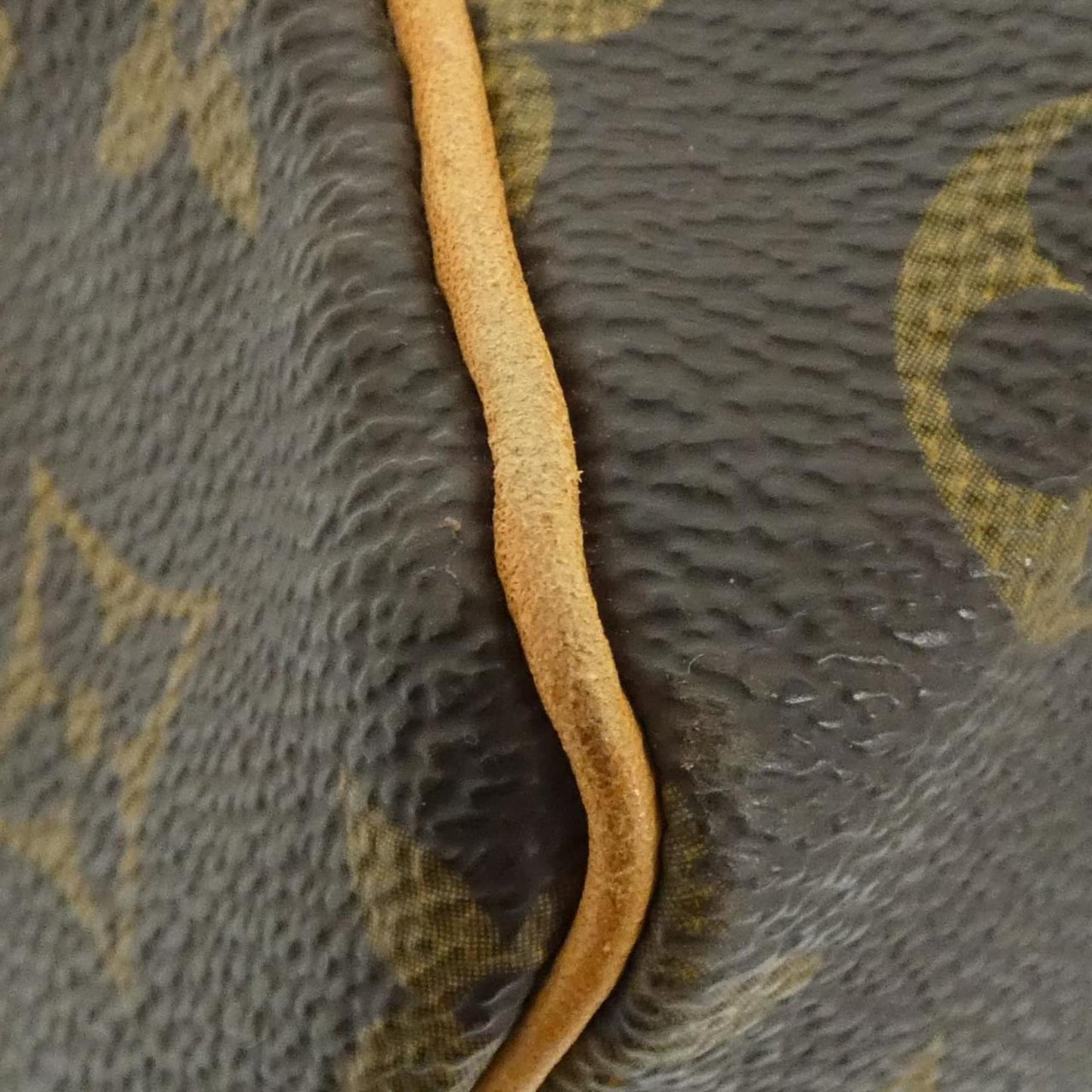 Louis Vuitton Coated Canvas Brown Travel Bags