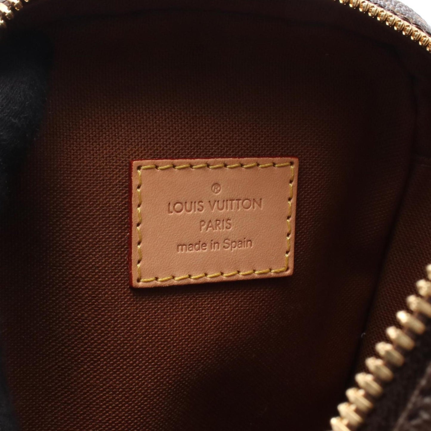 Louis Vuitton Coated Canvas Brown Crossbody Bags