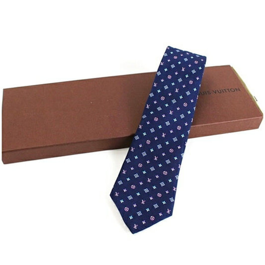 Louis Vuitton Silk Blue Ties