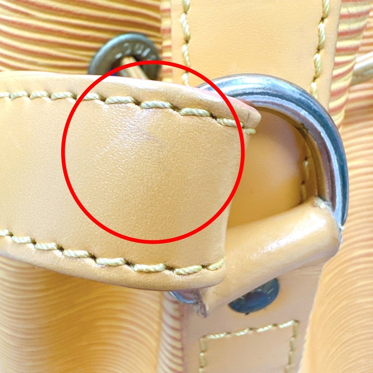 Louis Vuitton Epi Yellow Shoulder Bags