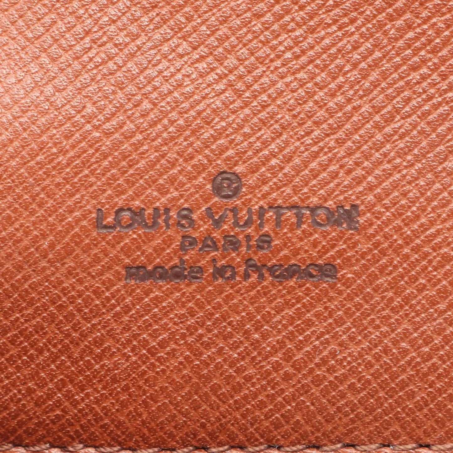 Louis Vuitton Coated Canvas Brown Clutch Bags