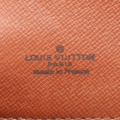 Louis Vuitton Coated Canvas Brown Clutch Bags