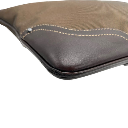 Prada Canvas Brown Shoulder Bags