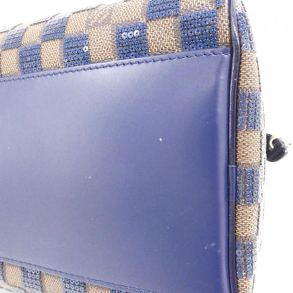 Louis Vuitton Coated Canvas Blue Travel Bags