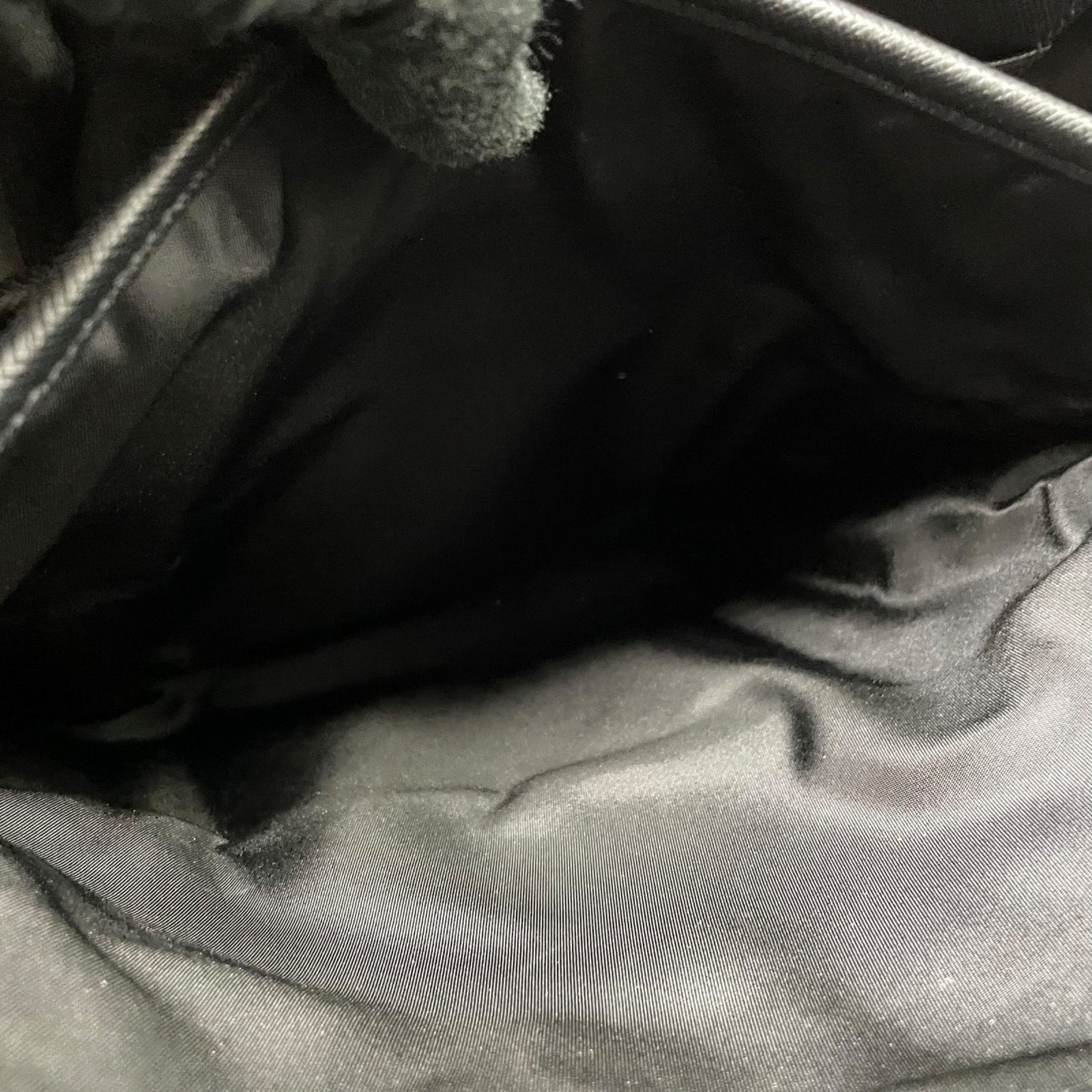 Prada Nylon Black Backpacks