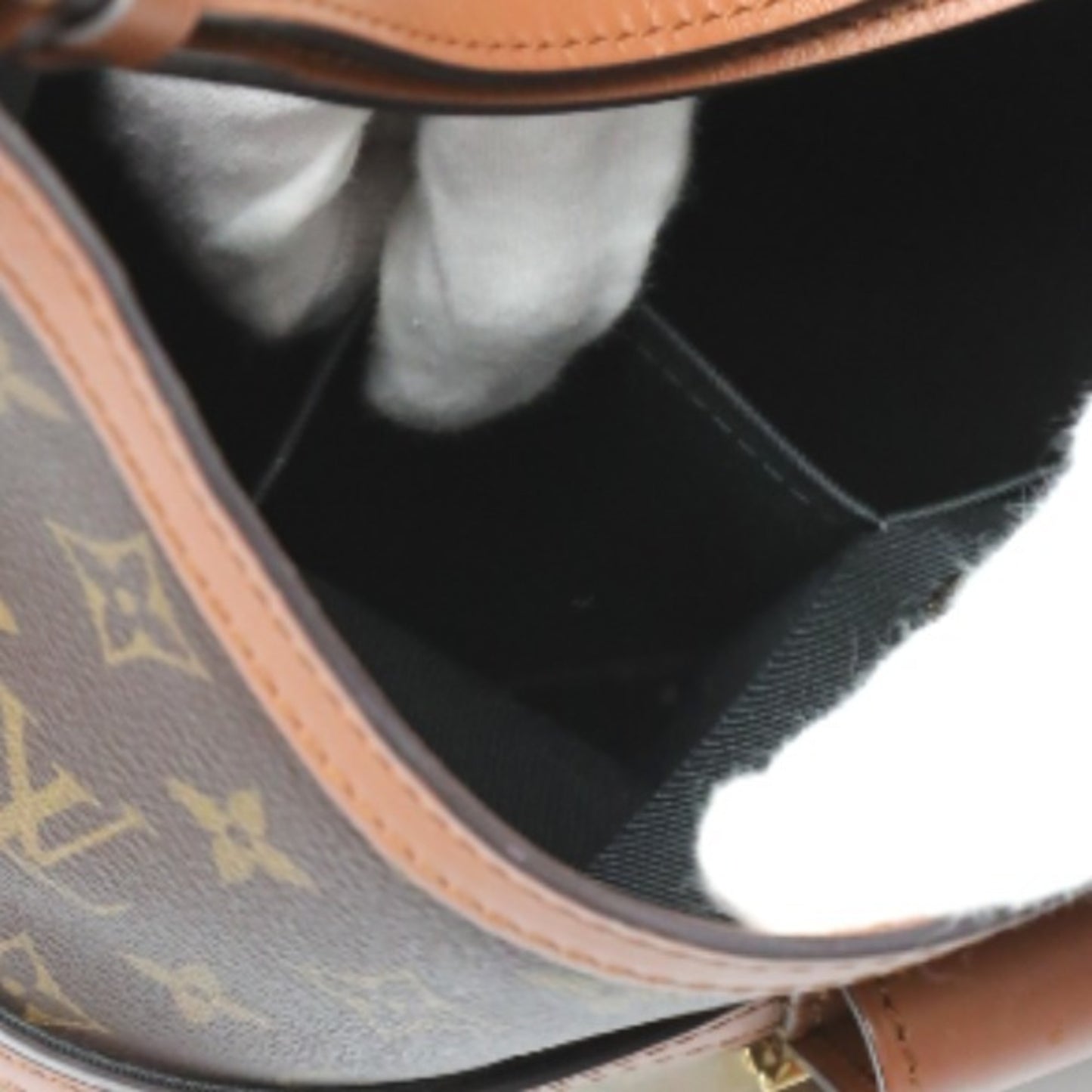 Louis Vuitton Monogram Canvas Brown Shoulder Bags