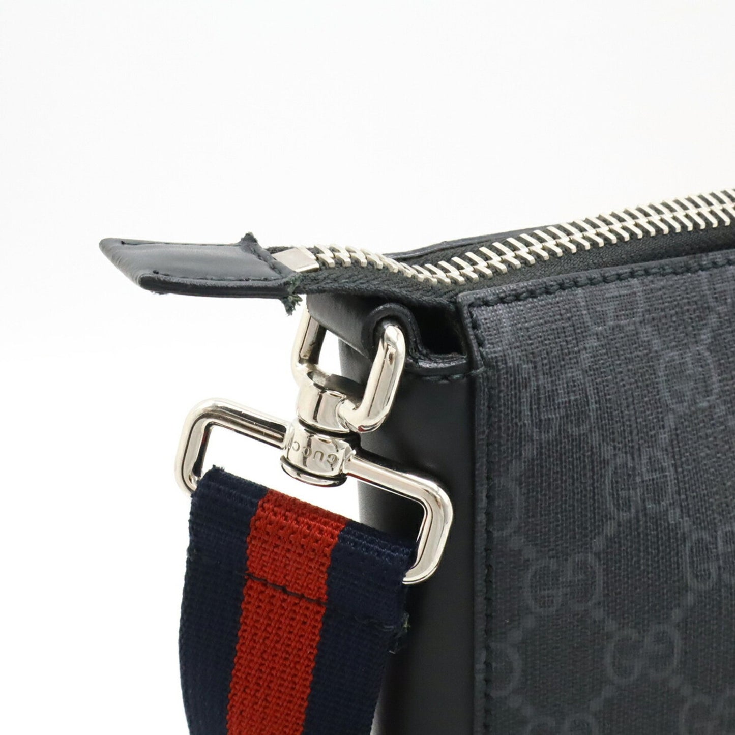 Gucci Pvc Black Shoulder Bags