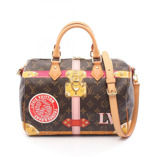 Louis Vuitton Coated Canvas Brown Handbags