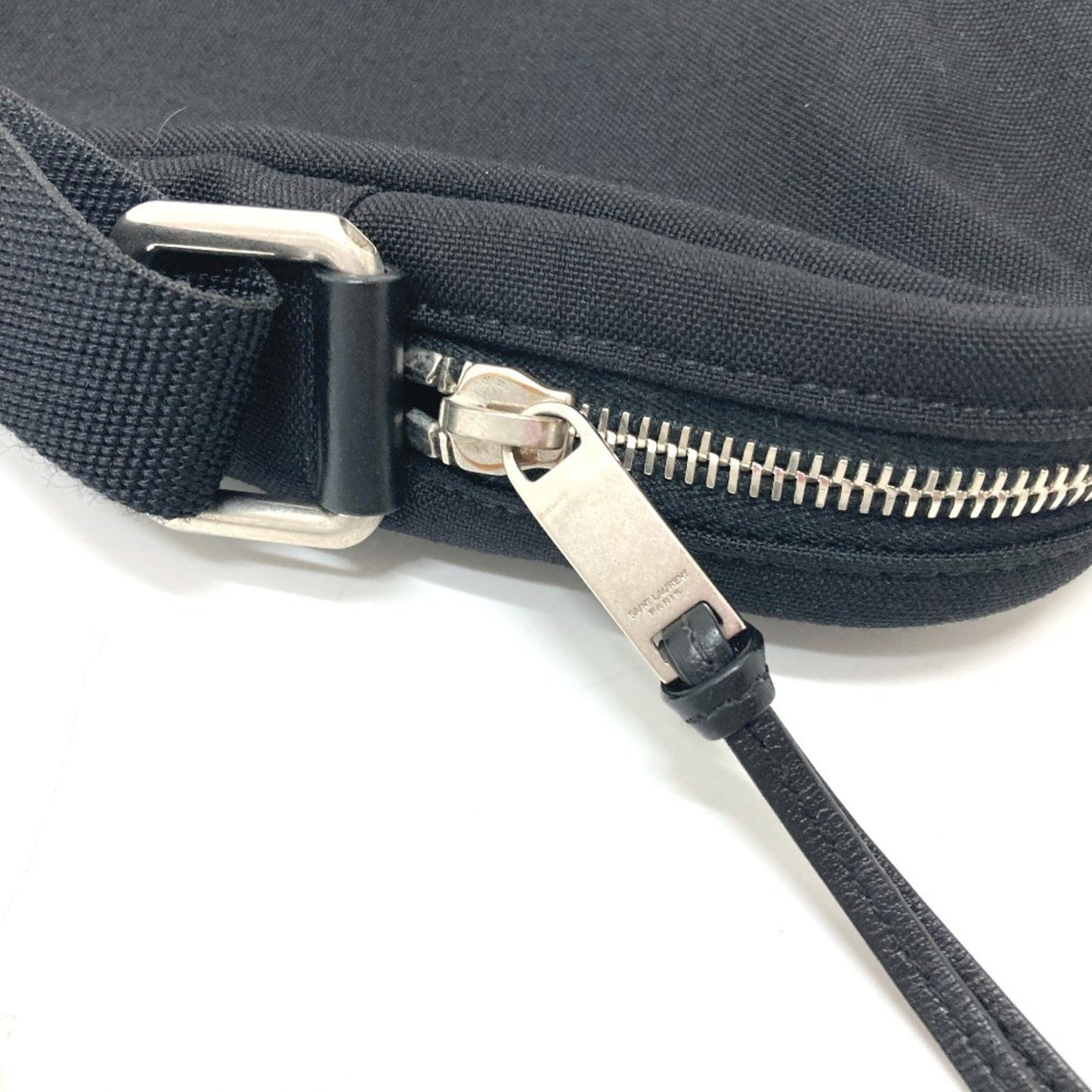Saint Laurent Canvas Black Shoulder Bags