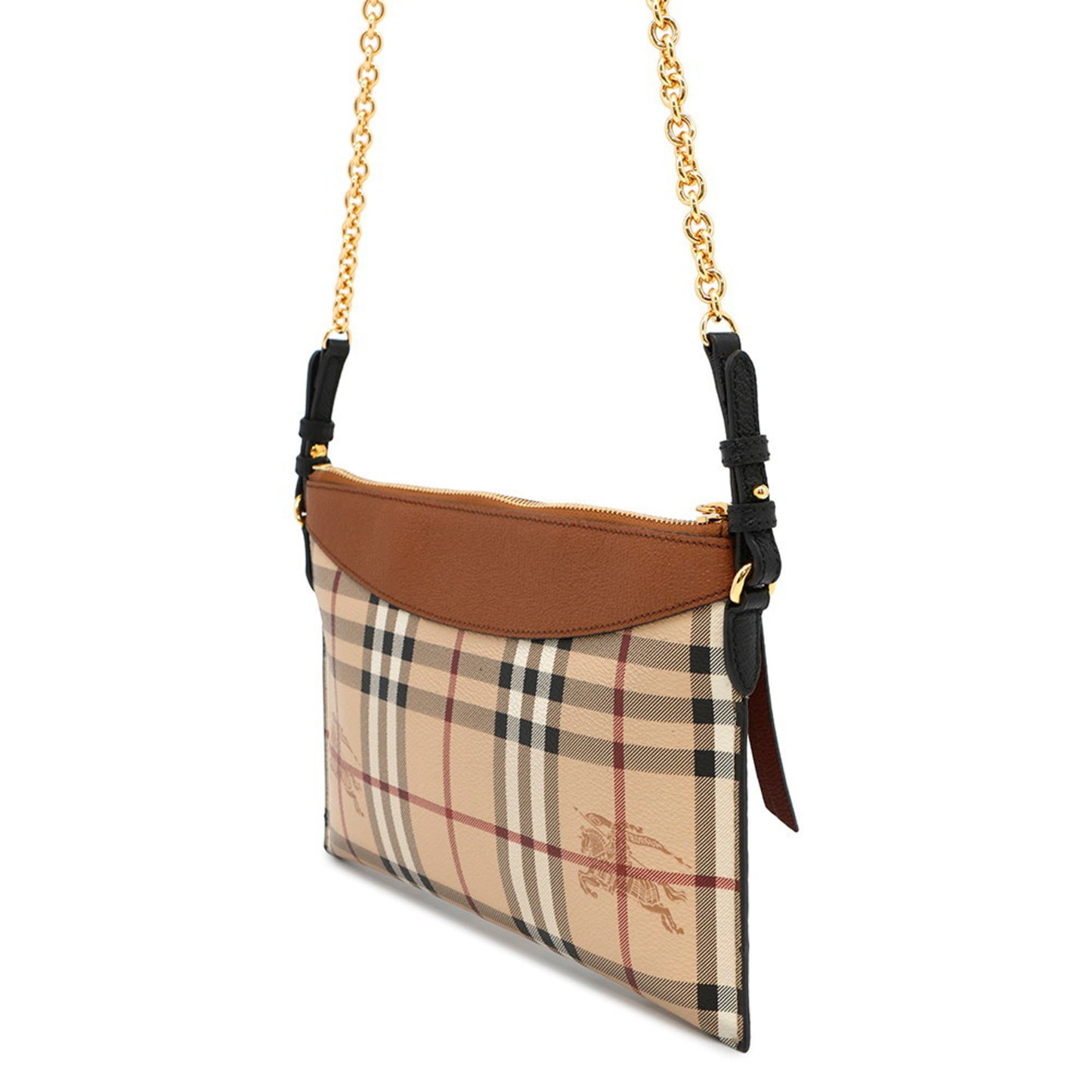 Burberry Pvc Brown Handbags