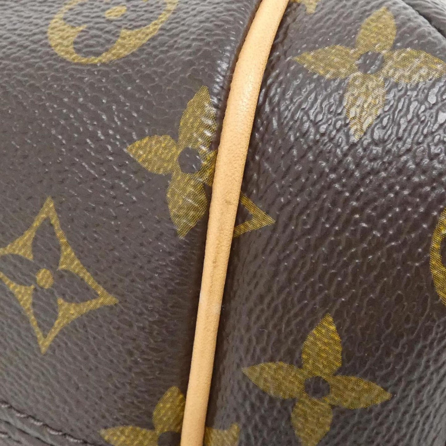 Louis Vuitton Coated Canvas Brown Handbags