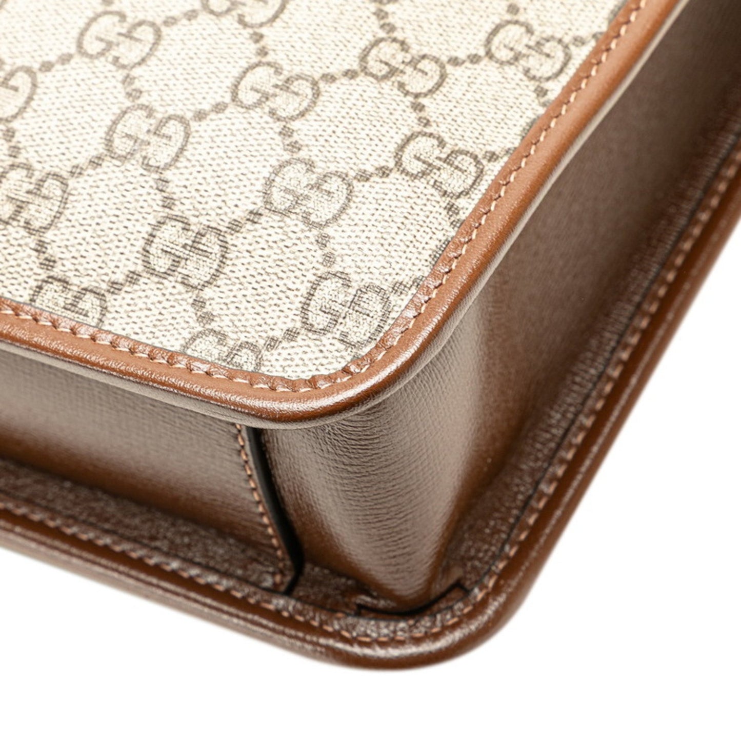 Gucci Pvc Brown Briefcases