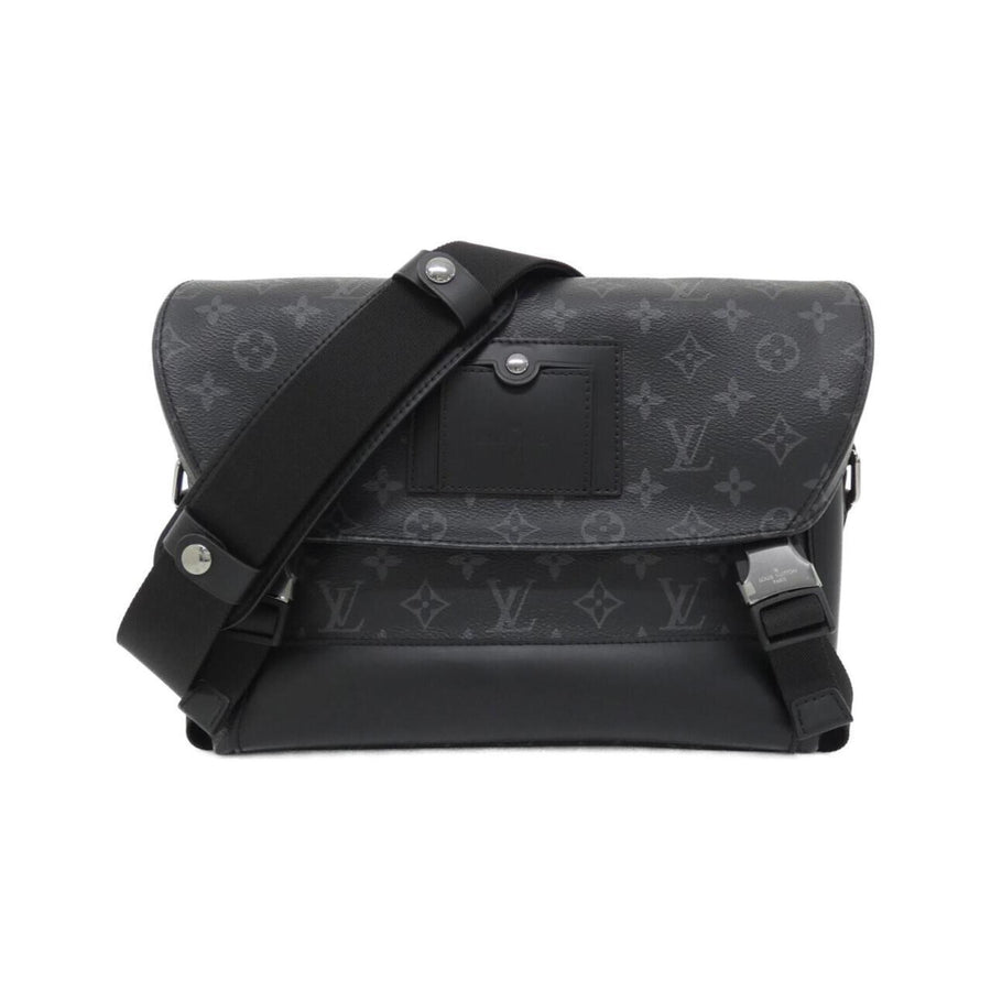 Louis Vuitton Coated Canvas Black Shoulder Bags