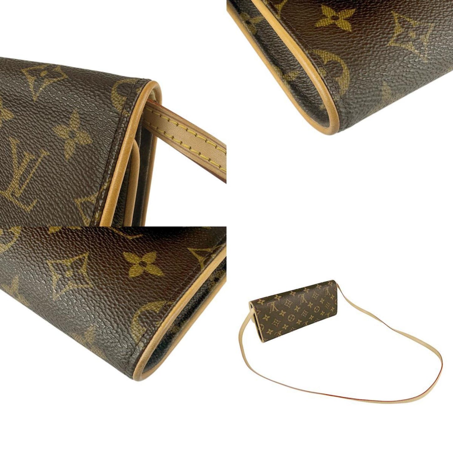 Louis Vuitton Monogram Canvas Brown Shoulder Bags