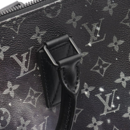 Louis Vuitton Coated Canvas Black Travel Bags