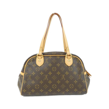 Louis Vuitton Coated Canvas Brown Shoulder Bags