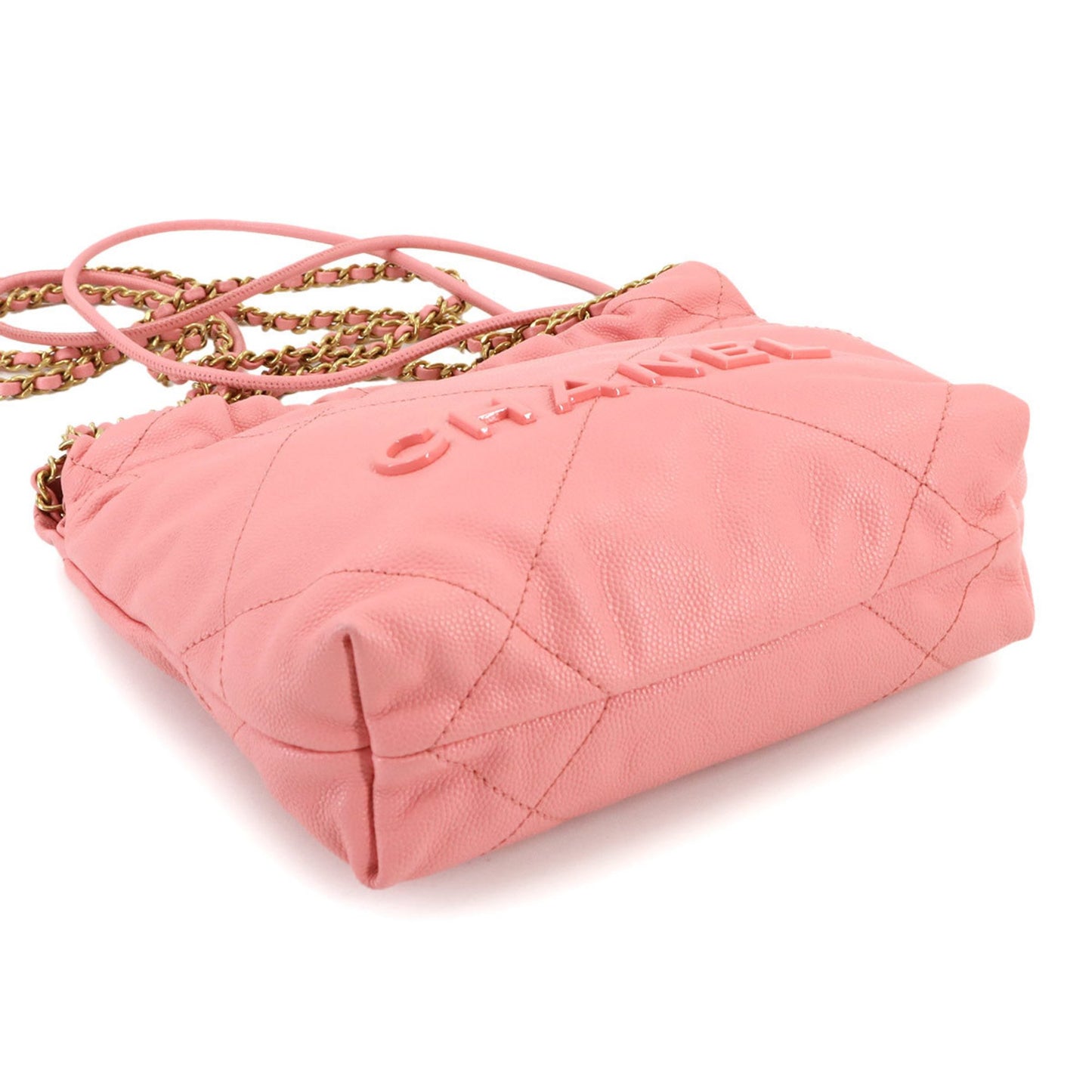 Chanel Calfskin Pink Shoulder Bags