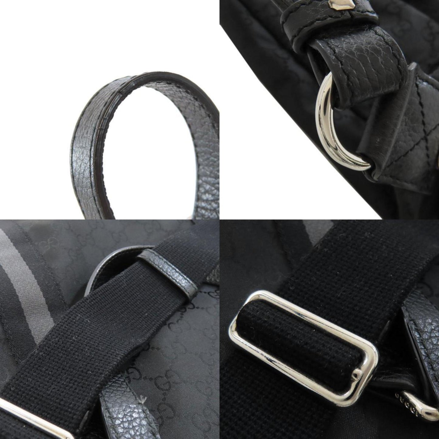 Gucci Nylon Black Travel Bags